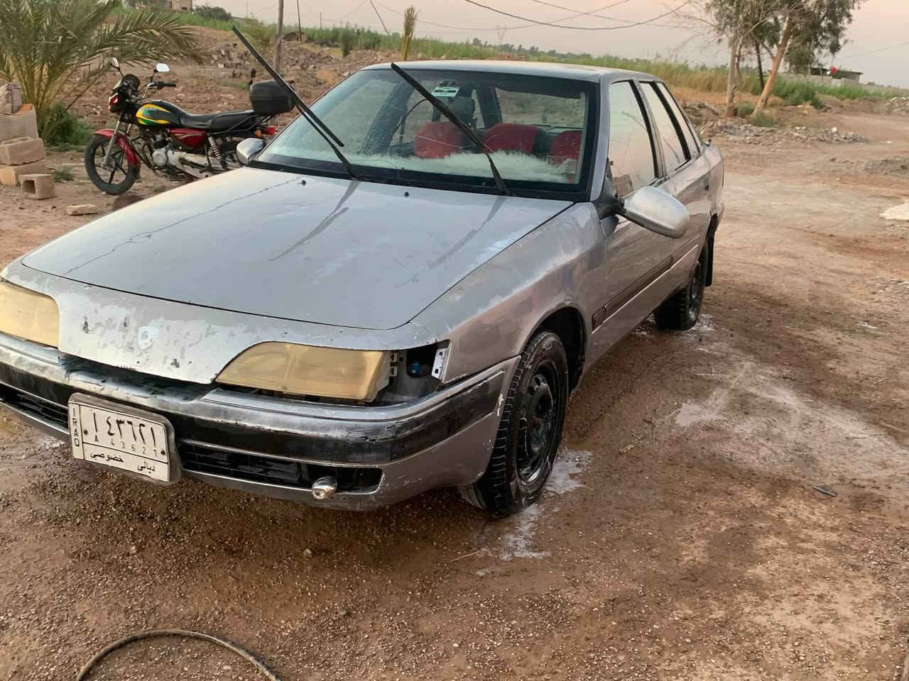 دايو اسبرو للبيع سيارة نضيفة خير من الله بلادية لا ضربة ولا تعمير موديل ١٩٩٥ محركهة١٦٠٠ لا تنقيص ولا تبخير الكير ولمحرك نضيفات الشواصي مابيهن خياس بلاديات سعرهة ٢٣ وبيهة مجال مكاني ديالى ناحية السلام ***********
