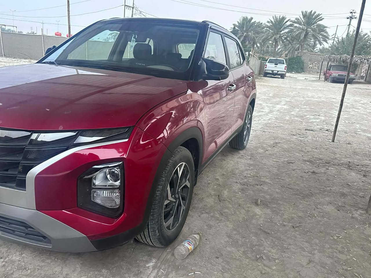 كريتا 25 تو كولر خليجي فول مواصفات.
رقم بابل. 
سيارة كفالة عامة عدا دحجه بسيطه جدا بلدعامية الاماميه جهه السايق. 
ماشيه 13 الف. 
السعر 160 $
مكان سيارة بابل. 
للاستفسار ***********
