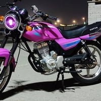 دايون بنفسجي للبيع الدراجه انضف من صوره وتجي شوف محركه برغي ما مفتوح و...