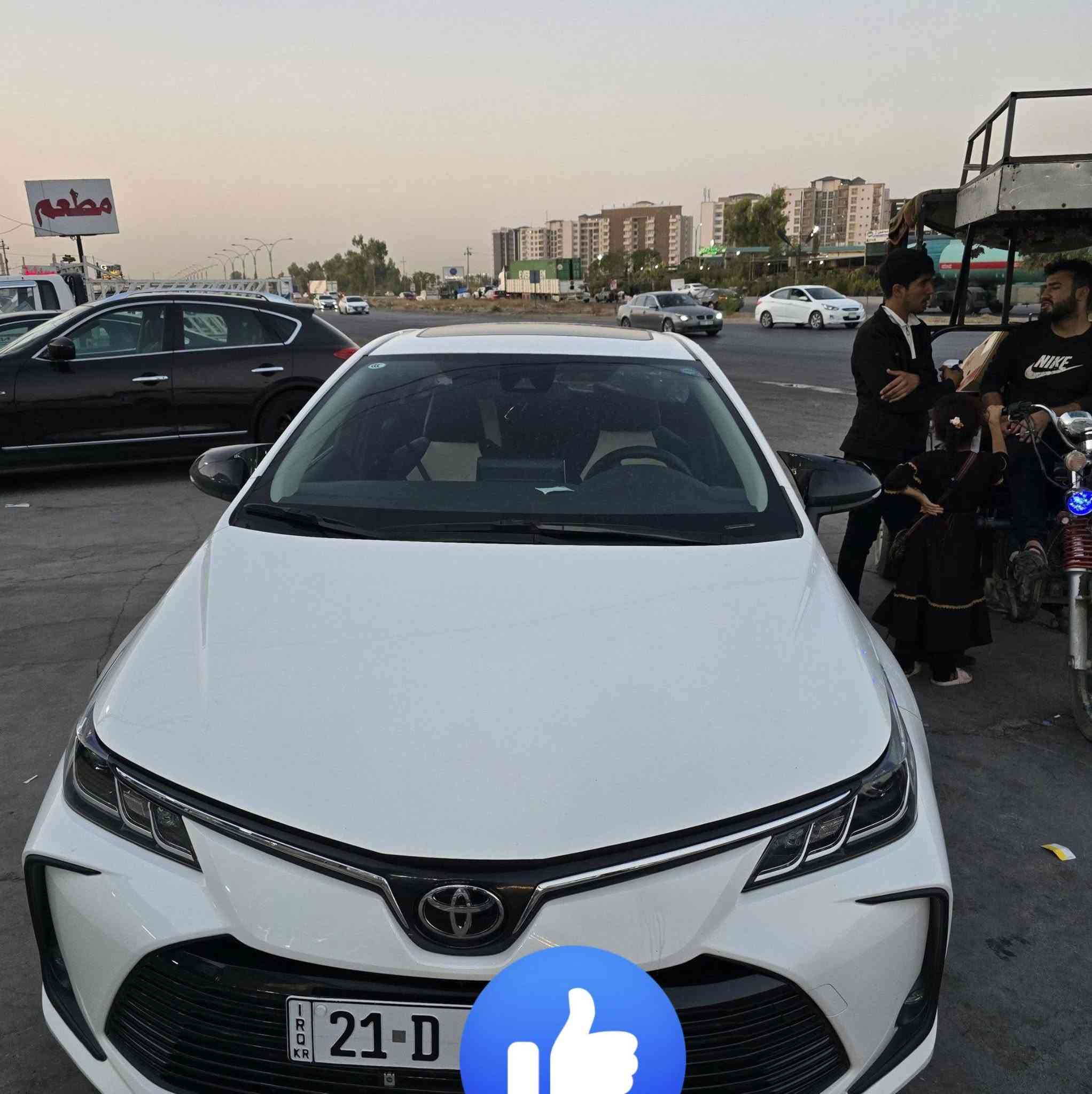 السلام عليكم كورلا صيني وارد خليجي موديل 2022 بانزين محرك 1500تيربو
سياره كفاله عامه عداا شخط بسيط جدا بجاملغ الخلفي ورصعه بلصندوك وحدا بلقماره اثر حالوب سعر 152بيها مجال
موصفات 
بصمه فتحه سقف كير 10نمر عادي وتماتيك
اتو هولد سايد بريك كهرباء الايت اتو جام 4اتو كشنات جلد
قياده ذاتيه رادار امامي حساس تاير وضعيات قياده ايكو وسبورت مثبت سرعه مانع انزلاق.   تحكمات ستيرن جيهتين   ماشيه 40الف  ترهم مرواس


**إذا كنت صاحب هذا الإعلان وتريد حذفه لأي سبب، رجاءا أرسل رسالة إلى الدعم الفني**