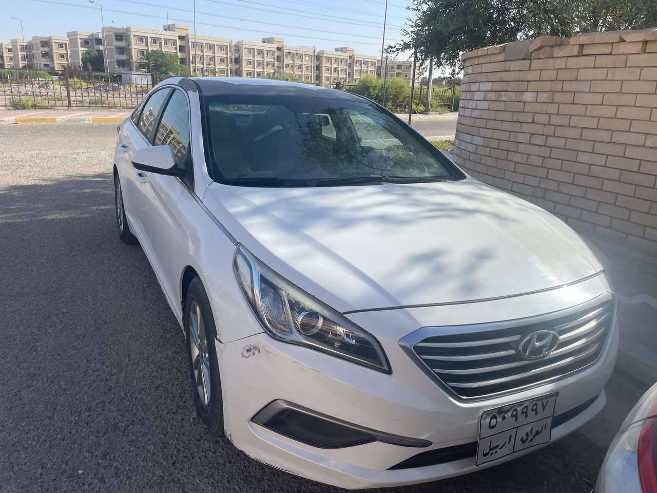 سوناتا رقم اربيل وارد امريكي محرك 2400جي دي أي موديل 17 اربكات سليمة حادثة بنيد وخشم جاملغ جهة السايق السيارة بيه جراد سنوية تحتاج تجديد سيارة عندي بيه وكاله سعره 90وبيه مجال   ***********
