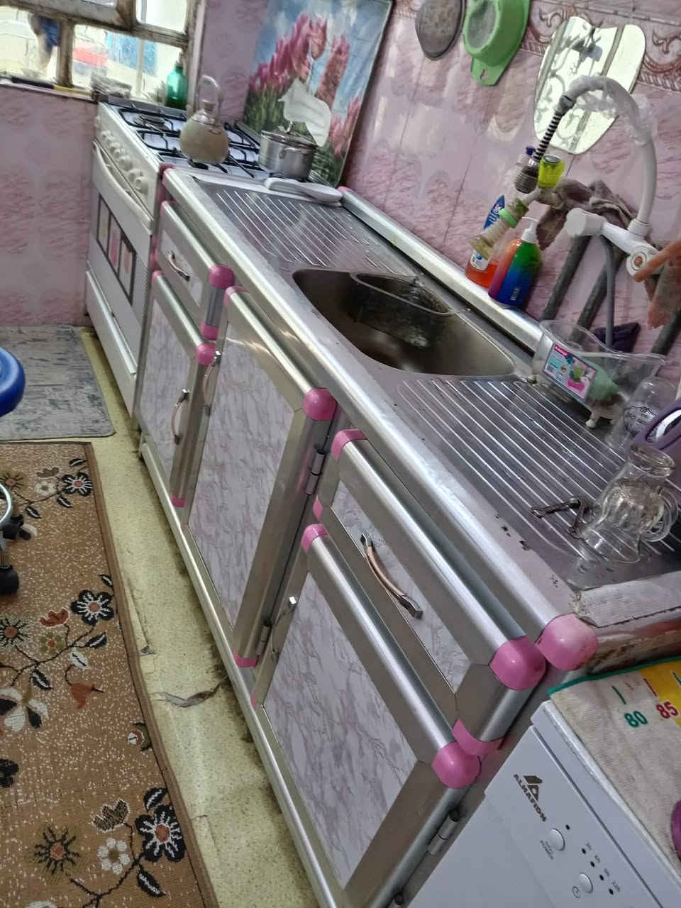 سلام عليكم غراض بيت للبيع كلهم ع الفحص
مجمدة تجميد فول نضيفه ع الفحص سعر 250 وبيها مجال
طباخ اخو الجديد كلش نضيف ب200 وبي مجال
كاونتر جديد تسكام مترين ونص وسنك متر ونص 350
براد نضيف 70
ميز تركي 50 
تلفزوني 20 
جزامة 30
متواجده خاص


**إذا كنت صاحب هذا الإعلان وتريد حذفه لأي سبب، رجاءا أرسل رسالة إلى الدعم الفني**