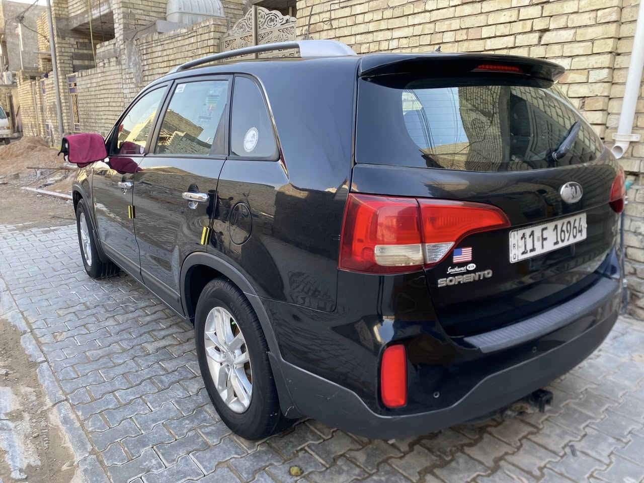 السلام عليكم للبيع كيا سورنتو 2014 سبعه راكب وارد امريكي مكينه وكير مكفولات مكينه  2400 GDI حادث السياره بابين وربع الجاملغ بارد مال الجهه اليمنه رقم بغداد انكليزي بسمي تحويل مباشر ثاني يوم تبريد ثلج مواصفاتها اشاير بل مري شاشه وحساسات خلفيه واماميه وكامره تحكمات استيرن تخم تايرات جدد السعر 138 وبيها مجال رقمي *********** مكاني بغداد
