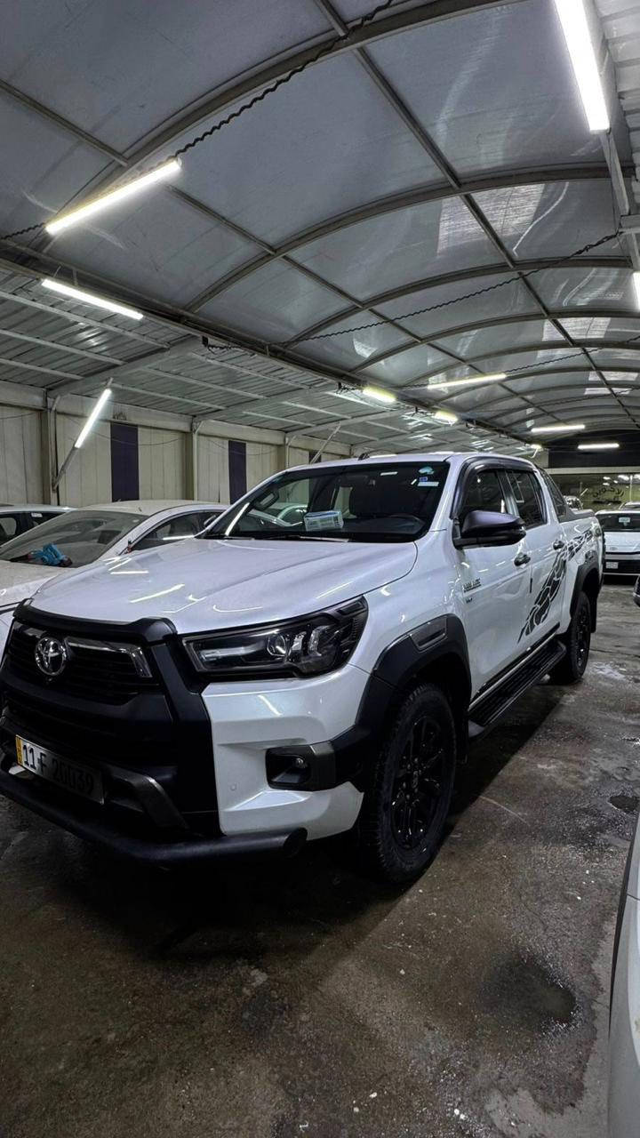 السلام عليكم
للبيع تيوتا هايلوكس ادفنجر مودي 2023 رقم بغداد الدولي مكفوله فول مواصفات سعودي ام المنفاخ لون صدفي داخل اسود شاحن مري شفط 4 كاميرات حساسات امامي خلفي السعر /350$ وبيها مجال 
للأستفسار 
***********
