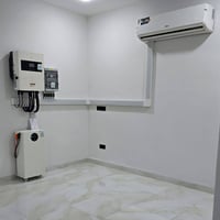 منظومة شمسية • ١٠×٦٠٠واط • بطارية ١٦ كيلوواط ساعة