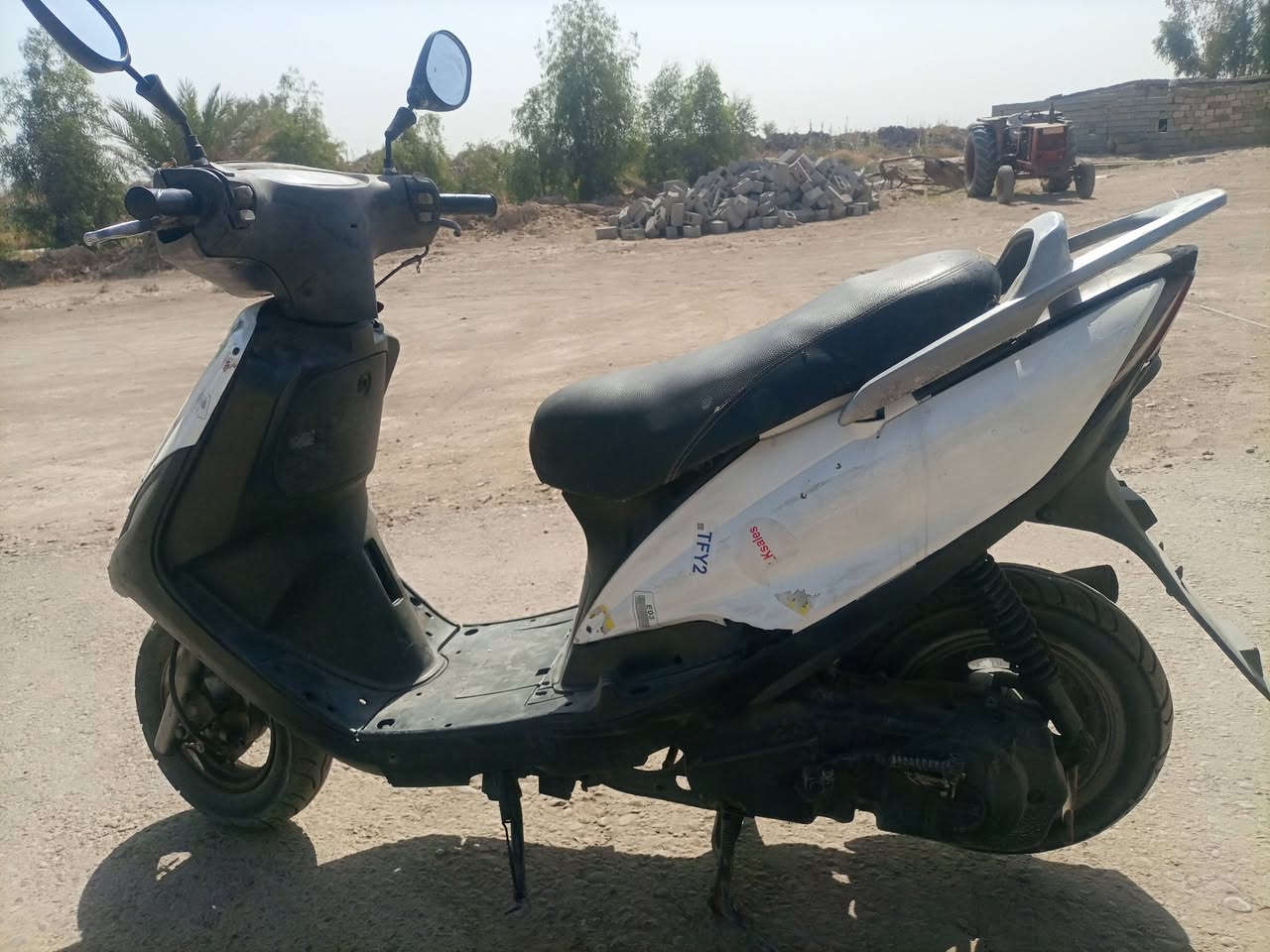 السلام عليكم دراجه ماكس 140 طافيه ابيع كوم حديد 150و بي مجال مكاني بغداد تاجي قريه عواد 
*********** بي وتساب
