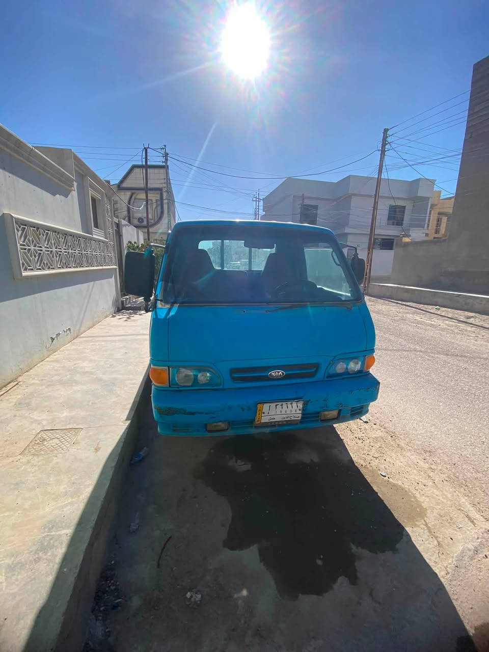 السلام عليكم كيا 96  للبيع
٨ جنكال محرك 2700 بي تبخير كلش قليل 
الداخل نضيف حتى الراديو يشتغل سعرها 40 وبيها مجال مكانها سامراء *********** للاتصال
