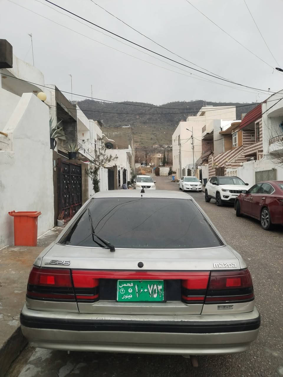 مازدە 626 مۆدیل 1991 هەشت و بەخ سڵایت جوار جام کارەبا  سەیارەکە عامە بۆ جوانی سەیارەکە ئاڕم پلاستیکە و  سەنەوییە بەشەرتی ئەوالیت گێڕو مەکینە تەقەو ڕەقەی بە شەرتی فیتەرە موسوو بڕاوە بەشەرت بۆ زانینی نرخ   ژ.م ***********
