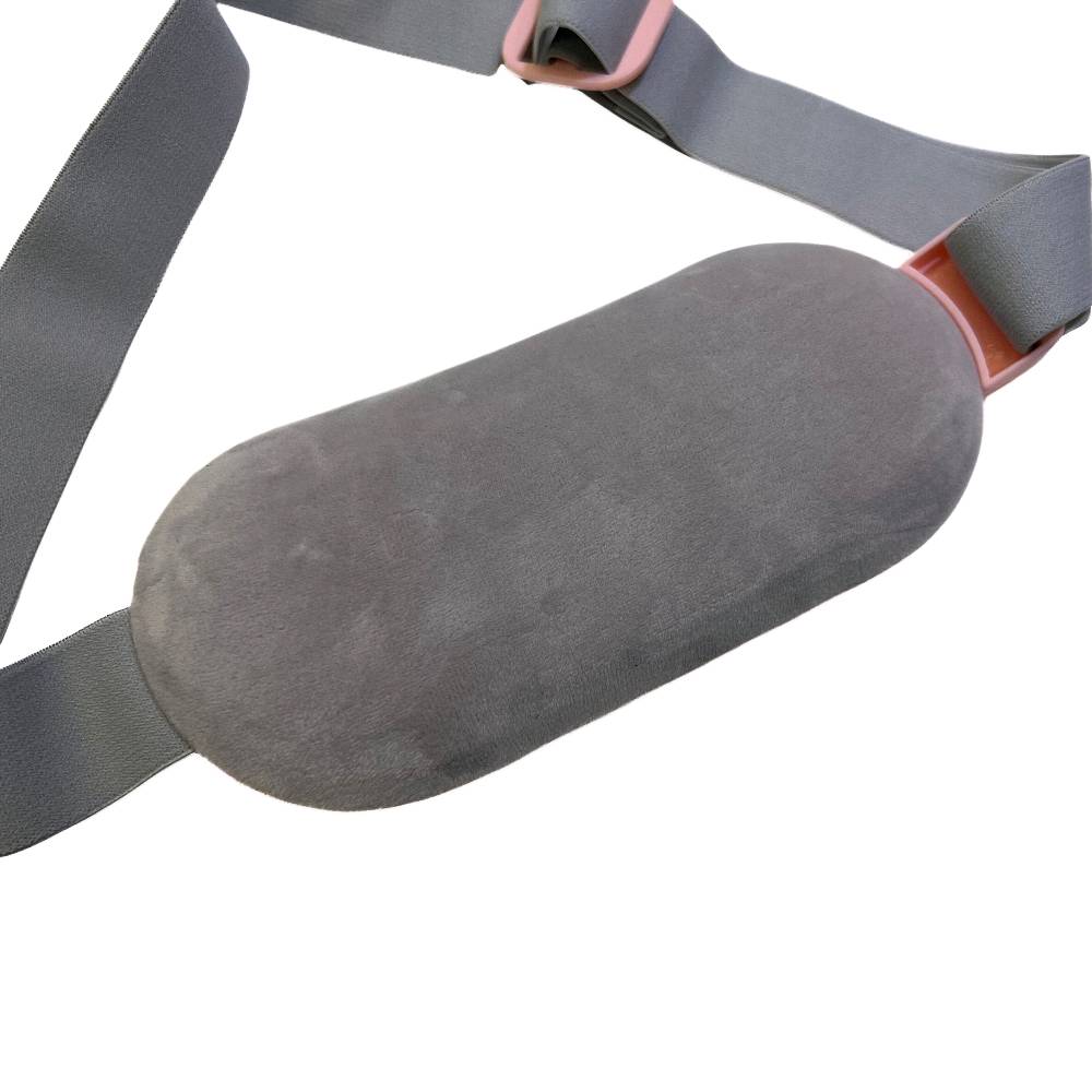 حزام تدفئة ذكي بلون وردي بتصميم أنيق ومريح، مزود بشاشة لعرض درجات الحرارة. يتميز بوجود عدة إعدادات لتعديل الحرارة بما يتناسب مع احتياجاتك. يشمل شاحن تايب سي للاستخدام السريع والشحن الفعال. مناسب لتخفيف الآلام العضلية في البطن والظهر.