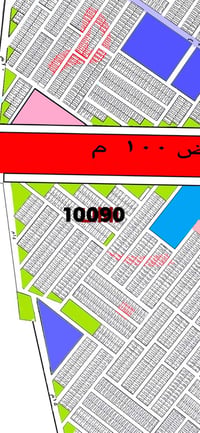 قطعة أرض رقم القطعه 10090ع3ع10 مساحه 100متر 5×20 السعر 42 التواصل فقط ...