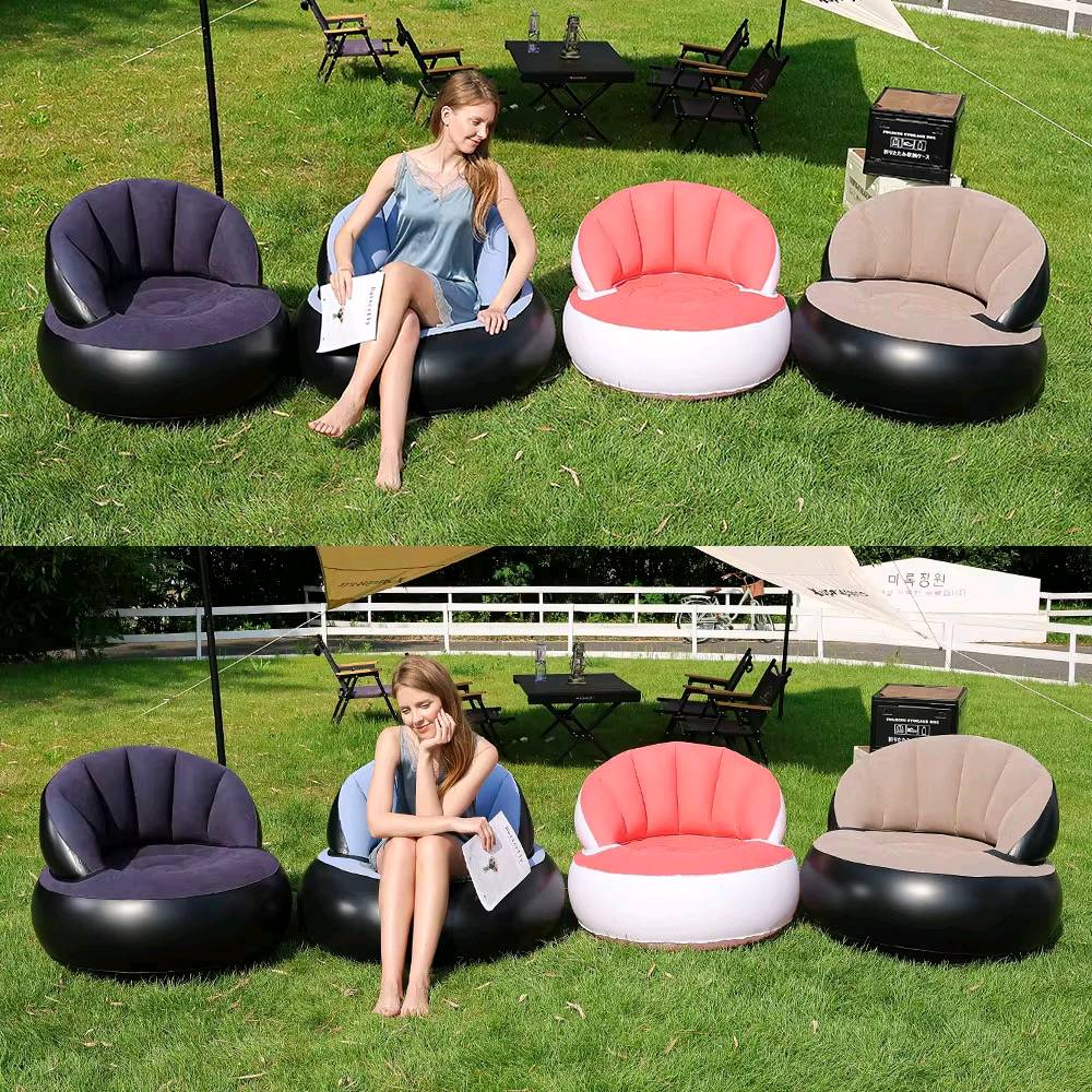 أريكة هوائية فردية – Inflatable Sofa (Single Size)

أريكة هوائية فردية بتصميم عصري، مناسبة للاستخدام المنزلي الخفيف وتوفير جلسة مريحة لشخص واحد.

• تصميم أريكة هوائية مخصص لشخص واحد (Single Size)

• شكل دائري بظهر مرتفع

• مناسبة للاستخدام الداخلي

• تظهر العلبة توفر الأريكة بعدة ألوان

• سهلة التخزين عند تفريغ الهواء (واضح من طبيعة المنتج الهوائي)

• الحجم: فردي (Single Size)
• الأبعاد: 85 × 74 سم
• الأبعاد بالبوصة: 33.5 × 29 إنش
• طريقة الاستخدام: نفخ هوائي