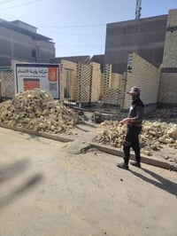 على بركة الله تم ختم موقع حي العدل رقم ١ مساحة البناء ١٧٠ متر لصالح عد...