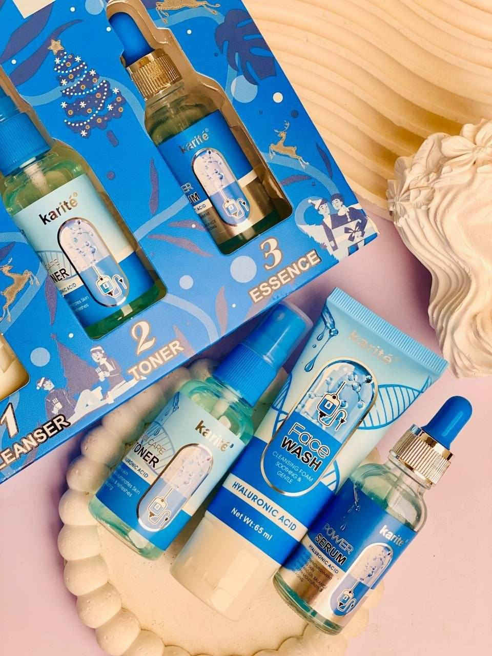 بكج العناية بالهاليرونيك اسيد من ماركة karitéⓇ الاصلية💯
HYALURONIC ACID
SKIN PURIFYING KIT
بكج العناية بالبشرة يصفي وينعم ويقلل من المسامات البشرة راح تصير صافيه مثل الكزاز ✔️✔️ يتكون من سيروم وتونر وغسول💙
💙1:-غسول  للبشره الجافه الحساسه بحمض الهيالورونك أسد من  .تحتوي التركيبه على مركب APG وهو منظف خفيف على البشره يزيل الدهون والمكياج والشوائب ويقلل من الشعور بالضيق وعدم الراحه دون الاضرار بالبشره كما يحتوي على مركب gluco-glycerol وهو عامل ترطيب قوي  
💙2:- يعمل التونر المرطب على تهدئة البشرة الحساسة بعد التنظيف ويشكل طبقة تجعل البشرة رطبة. مما يوفر العناية الكاملة لحاجز البشرة الضعيفه والحساسه. ويصلح حاجز البشرة التالف لمنع تبخر الرطوبه ويعمل على ازالة الخلايا الميتة وتقليل الزيوت الزائدة ، 
💙3:-سيروم هايلورونيك اسيد  تحفيز إنتاج الهايلورونيك اسد في البشرة,وبالتالي يقوم بملىء بشرة الوجه.والعمل على نفخ الوجنتين ،ويعتبر بديلاًً لفلر الوجه. ومعالجة جفاف البشرة.و الترطيب العميق للبشرة..ويعالج ظهور التجاعيد مبكراً. ويعزز من مرونة الجلد. 
#الاصلي 💯
يوجد لدينا توصيل الجميع محافظات العراق✔️✔️


**إذا كنت صاحب هذا الإعلان وتريد حذفه لأي سبب، رجاءا أرسل رسالة إلى الدعم الفني**