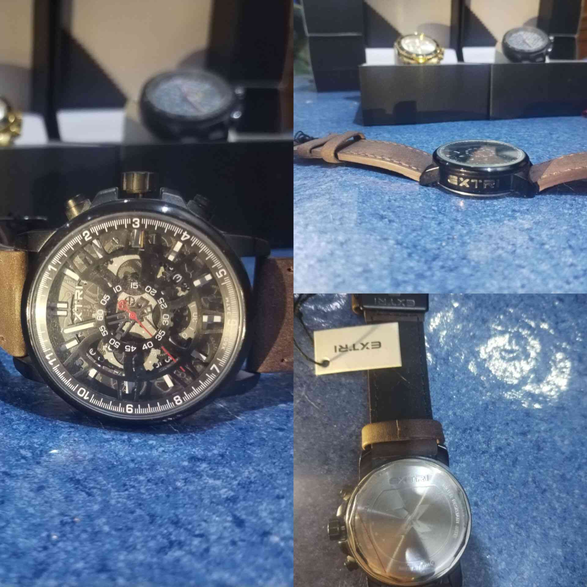 ⌚🔥 ساعات EXTRI الأصلية – فخامة ما تتفوت! 🔥⌚
إذا تحب الأناقة والتميّز ✨
وصلتنا ساعات اكستري سير شامواة + جلد أصلي وكالة 💼👌
✅ خامة جلد طبيعي 100%
✅ تصميم شبابي راقي
✅ هيكل معدني قوي وثابت
✅ شكل سبورت يلبس رسمي وكاجوال
✅ مناسبة للاستخدام اليومي
🎁 خيار مثالي للهدية
💰 السعر مفاجأة ومنافس 20.000
🚚 توصيل سريع لكل المحافظات5000
📲***********
