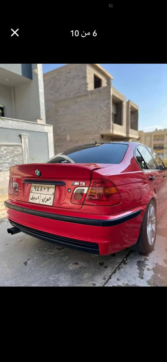 السلام عليكم ورحمة الله وبركاته
للبيع بي ام 330i e46 

موديل ١٩٩٨ بدون حادث بدون معجون صبغ حزام

محرك 30 دبل فايونس كير عادي

السيارة مشاء الله شلعة و نشاط فول ١٢٣ بطناش 

السيارة بل كامل بدي كت M3

ويالة m3 دوسات سبايدر دعاميات دفيوزر

مري M و شفط 
صندوك كهرب

تبريد شغال و ثلج

شاشه اصلية مع كامرة خلفية فول 

عقل مبرمج و صوت كزوز حلو و طلقات

كير عليها شورت شف DK و عليها شوته K&N 

تايرات الكدام جدد باتري جديد سنتر

 لوك تغليف كنشات

رقم اربيل شرط التحويل او وكالة عامة

ملاحظة السيارة عليها غرامة ١٠ورقات تنزل من سعرها

السعر 85  يعني ٧٥ استلم منك
للتواصل ***********
