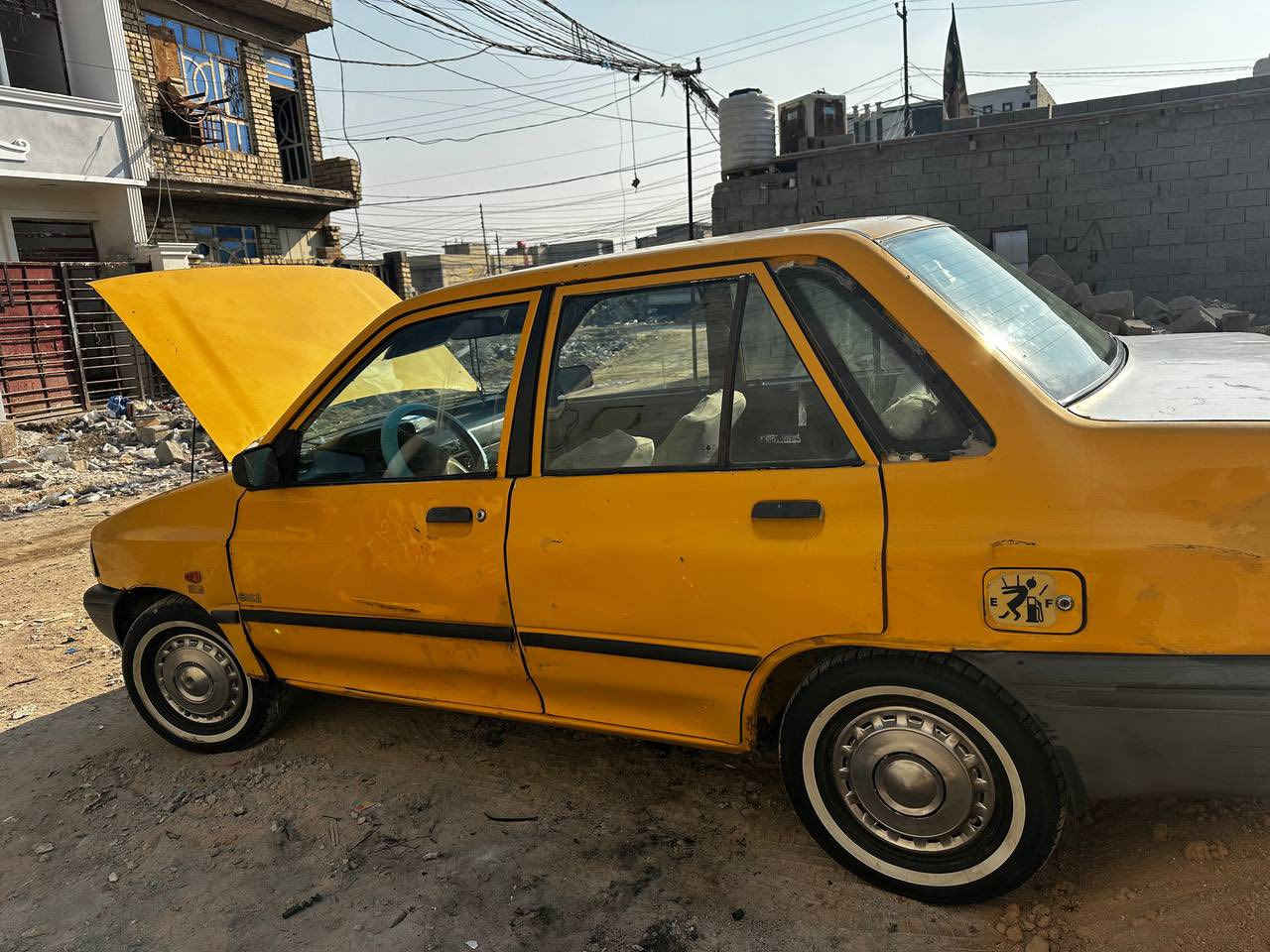 السلام عليكم سايبه 2011 رقم بغداد الماني
تخم تاير جديد مع كباته محرك نظيف خير من الله 
المكان بغداد السعر 25 وبيه مجال بسيط
***********
