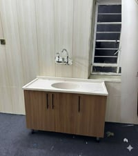 كاونتر MDF • مترين • سنك ١٫٢٠م