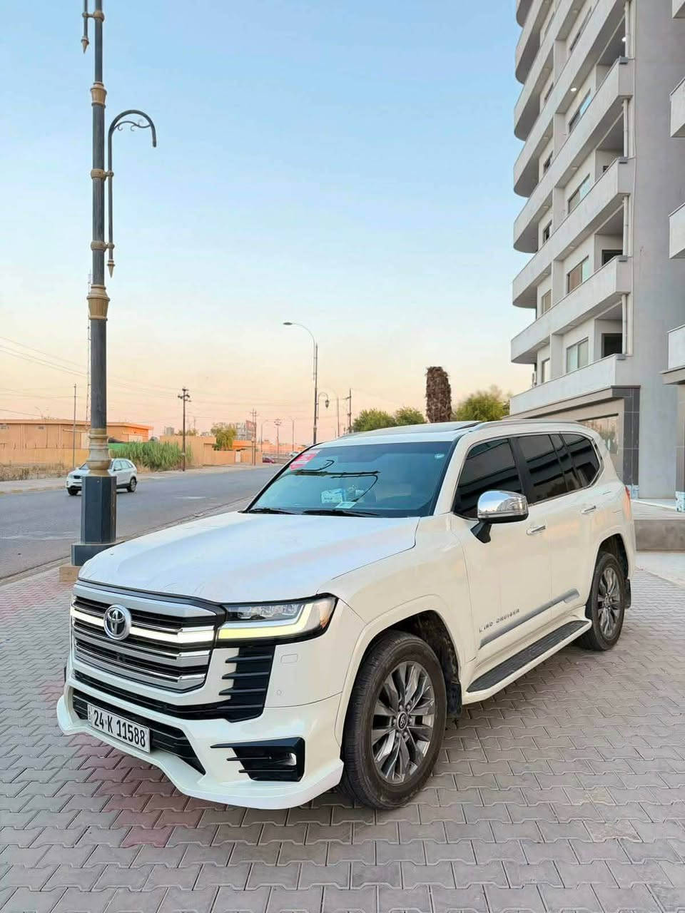 السلام عليكم                           665بيةمجال
تيوتا لاندكروز 2023شركة ساز ضمان
2023VX limited
ساز اصل بعدها بلضمانSAS
ام الرادار 
الون ابيض
رقم شمالي  بأسمي سنويه 
بية كتاب جامات اسود مضلل
ماشيه   80 الف 
فول مواصفات 
سعر665بيةمجال شرائ
عنوان كركوك
للاستفسار 

*********** كركوك, العراق
