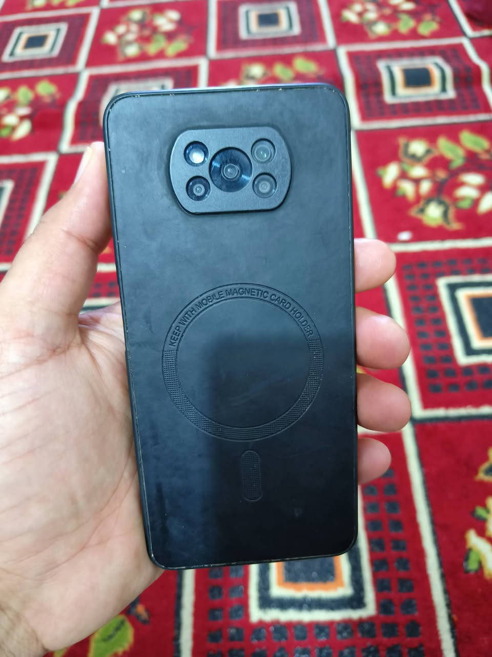 بوكو x3 NFC
ذاكرة 128 عشوائيا 8 بطارية 5 الاف 
شحن تايب سي يدعم الشحن السريع 
معالج قوي 60 فريم ببجي سلس جدا 
صوت ستيريو سماعاتين كامراته كلش حلوه
مكاني الناصرية مركز السعر 90 الف وبي مجال


**إذا كنت صاحب هذا الإعلان وتريد حذفه لأي سبب، رجاءا أرسل رسالة إلى الدعم الفني**