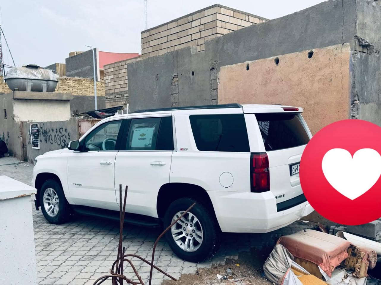 سلام عليكم تاهو مديل 2018مكينه كير حداديه تخم تاير السياره  جاهزه رقم بصره بسمي السعر 300دفاتر  العنوان البصره بيع  مروس حسب القناعه وارد أمريكي ***********
