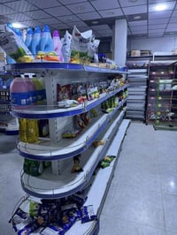 اغراض اسواق للبيع براد ايكور ٣ ابواب عدد ٥ عارضة ايكور بطحية عدد ٦ رفو...