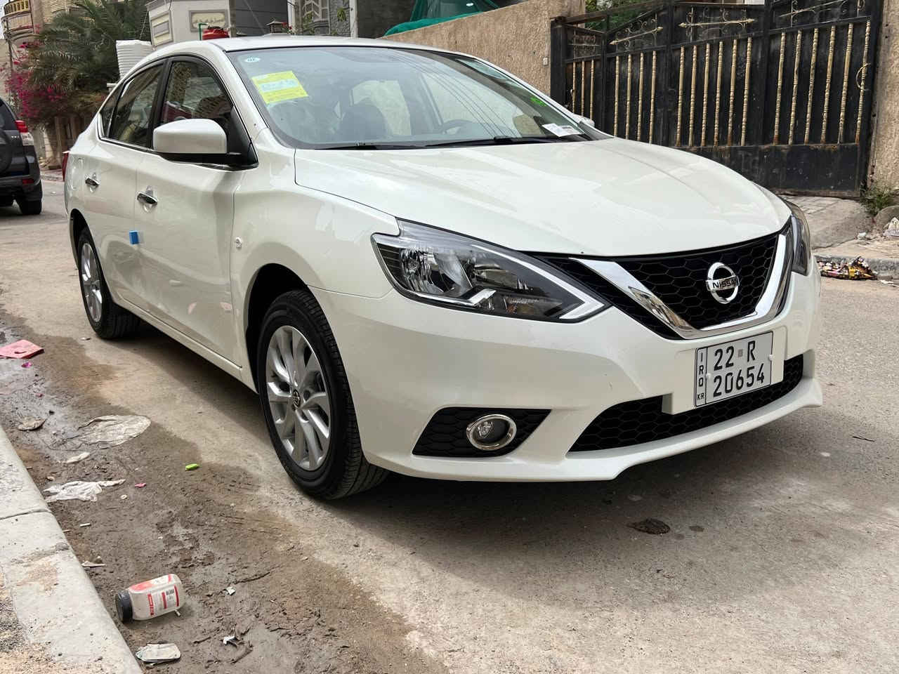 نيسان سنتره موديل 2025كفاله عامه بسم شركه رقم اربيل  ***********
