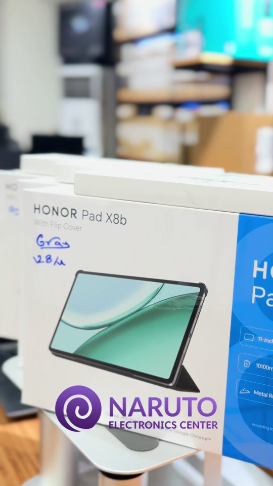 متعتك وإنتاجيتك في مستوى آخر تماماً مع تابلت Honor Pad X8b الجديد🔥 شاشة سينمائية حية بحجم 11-inch تقدم عرض مذهل وسلس يريح عينيك طوال اليوم👏 أداء قوي وسريع من خلال معالج Snapdragon 680 4G ومثالي للدراسة، العمل، والألعاب دون أي مشاكل🦾 بطارية تدوم وتدوم بسعة 10100mAh تعطي طاقة تكفيك لإنجاز مهامك والترفيه دون انقطاع🔋 تصميم فخم وخفيف حتى يكون الجهاز رفيقك المثالي في الحقيبة وأينما ذهبت💯 📍عنواننا هو : البصرة - الجزائر - العباسية - مقابل شركة أسياسيل 
 
 مستعدون للاجابة على كل استفساراتكم وتلبية كافة احتياجاتكم من خلال الاتصال على الارقام التالية🙏🏻:
 
 ***********
 *********** #تابلت_العراق #ايباد_العراق #اجهزة_لوحية #تابلت_للدراسة #اكسبلور 
