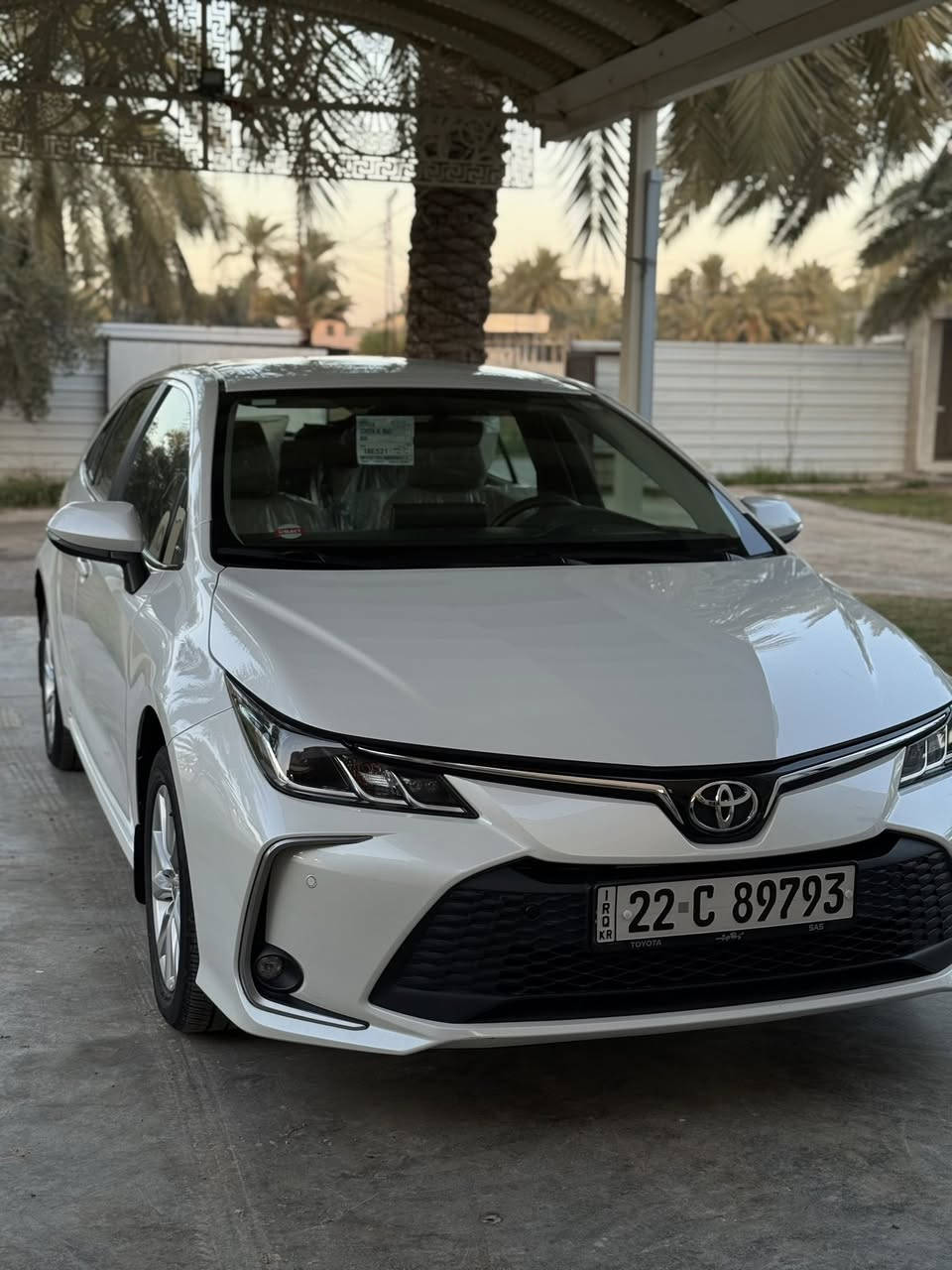 السلام عليكم
للبيع تويوتا كورلا موديل 2023 خليجي ساز بعدها بالضمان السياره جديده على وضع الشركه ماشيه 43 مكفوله كفاله من الصبغ و البارد و الضربه والشخط حته الدعاميات 
مواصفات :
بصمه تشغيل و ابواب
دخول ذكي 
شاشه كبيره
اندرويد اوتو 
ابل كار بلي
فول تحكم ستيرن 
حساس امامي+خلفي
مري كهرباء
تبريد قطعتين
وباقي المواصفات المعروفه 
السعر 178 وبيها مجال 
مكان السياره بغداد العامريه
 للاستفسار ***********
