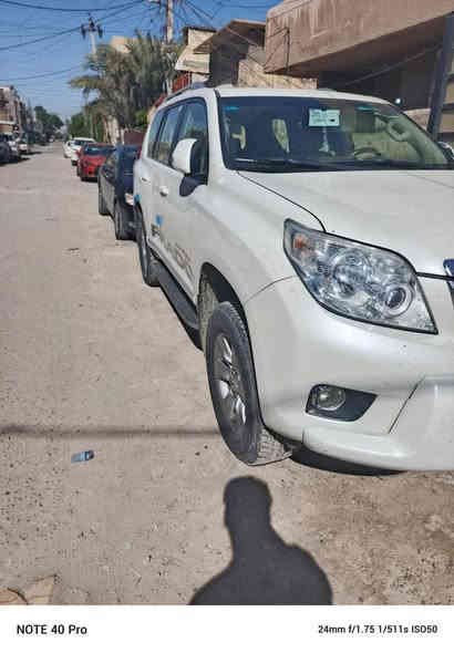 السلام عليكم لاندكروز برادو 2012 مكفولة كفالة عامة حتى الدعاميات محرك 6 سلندر رقم بغداد باسمي شخصيا اريد مراوس بلاندكروز جكسارة  مكاني بغداد الرصافة هـ/***********
