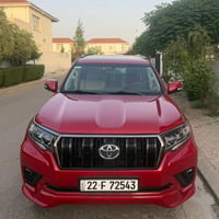 برادو وارد خليجي VX  محرك 6 سلندر موديل 2022  مغلفه ppf مكفوله من الحا...