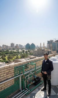 تأسيس صحيات  وصيانه المنازل وشد التانكبات وسخنات والماطورتت في منطقه ا...