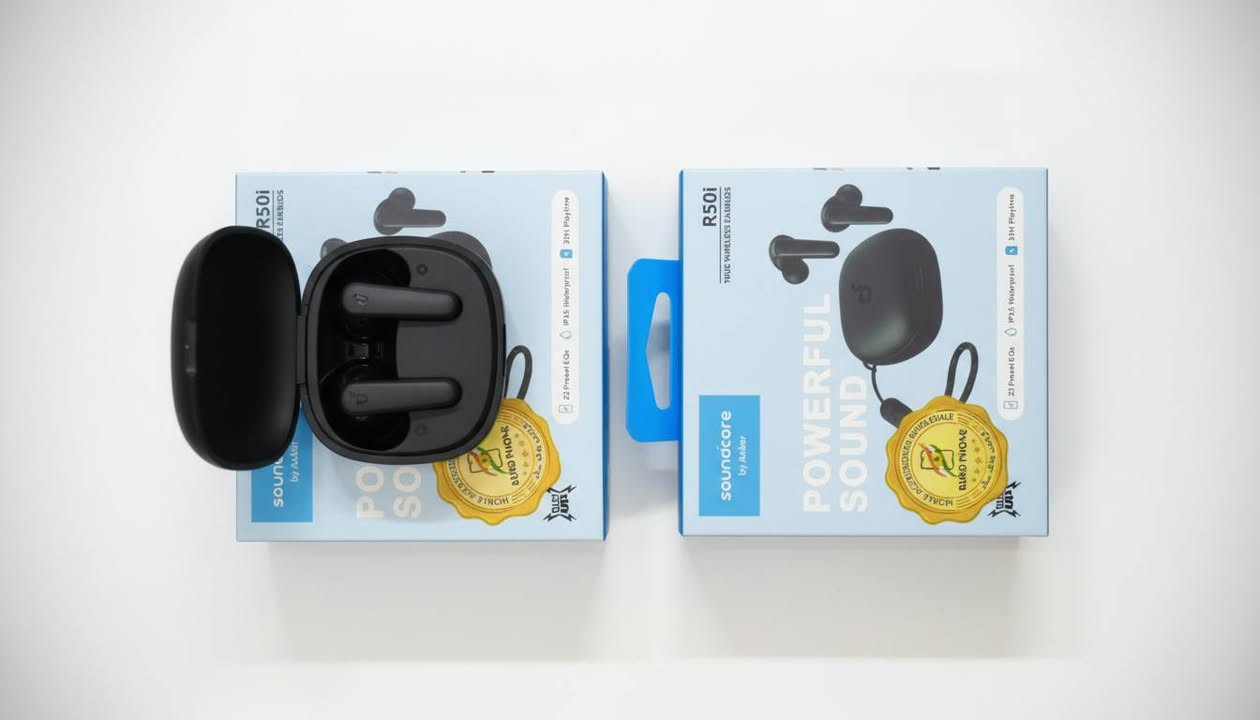 قوة صوت تخليك تعيش اللحظة!
إذا تدور سماعة تجمع بين السعر المناسب والأداء القوي…
Soundcore R50i من Anker هي اختيارك الذكي ✅
✨ صوت نقي مع Bass قوي
✨ بطارية تدوم لساعات طويلة (توصل لحد 30 ساعة مع الكيس)
✨ مقاومة للماء IPX5 – مثالية للرياضة 💦
✨ اتصال سريع وثابت Bluetooth
✨ تصميم خفيف ومريح للأذن
سواء مكالمات 📞 أو موسيقى 🎶 أو ألعاب 🎮
راح تحس بفرق الجودة من أول استخدام.
💰 سعر مناسب مقابل أداء يفوق التوقعات
📦 متوفر حالياً والتوصيل لكل المحافظات
📩 راسلنا خاص للحجز قبل نفاد الكمية!


**إذا كنت صاحب هذا الإعلان وتريد حذفه لأي سبب، رجاءا أرسل رسالة إلى الدعم الفني**