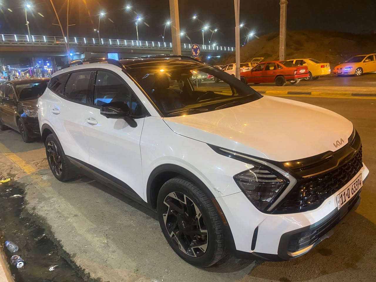 سلام عليكم سبورتج البيع اكس ابرو موديل٢٣  بدون يرباك صور سونار موجود فول مواصفات سعر ٢٢  رقم صاحب سيارة ***********
