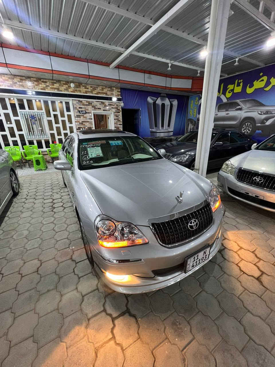 تيوتا كراون ماجسته 2005
فول 5 دكم 
كفاله عامه 
ثلاجه 
3 قطع تبريد 
3 قطع برد 
داخل بيجي جلد 
لمواصفات معروفه وكلشي موضح بصور 
قرار 48 مداور بكل المحافظات 
مكان سياره النجف الاشرف معارض الجديدة
سعر 160 وبيها مجال قليل
 #معرض_تاج_الملك 👑👑
 *********** بي واتساب او تصال
