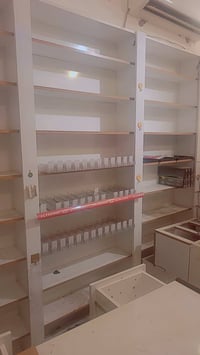 رفوف متكاملة • مكتبة محل • الكوت الخاجية