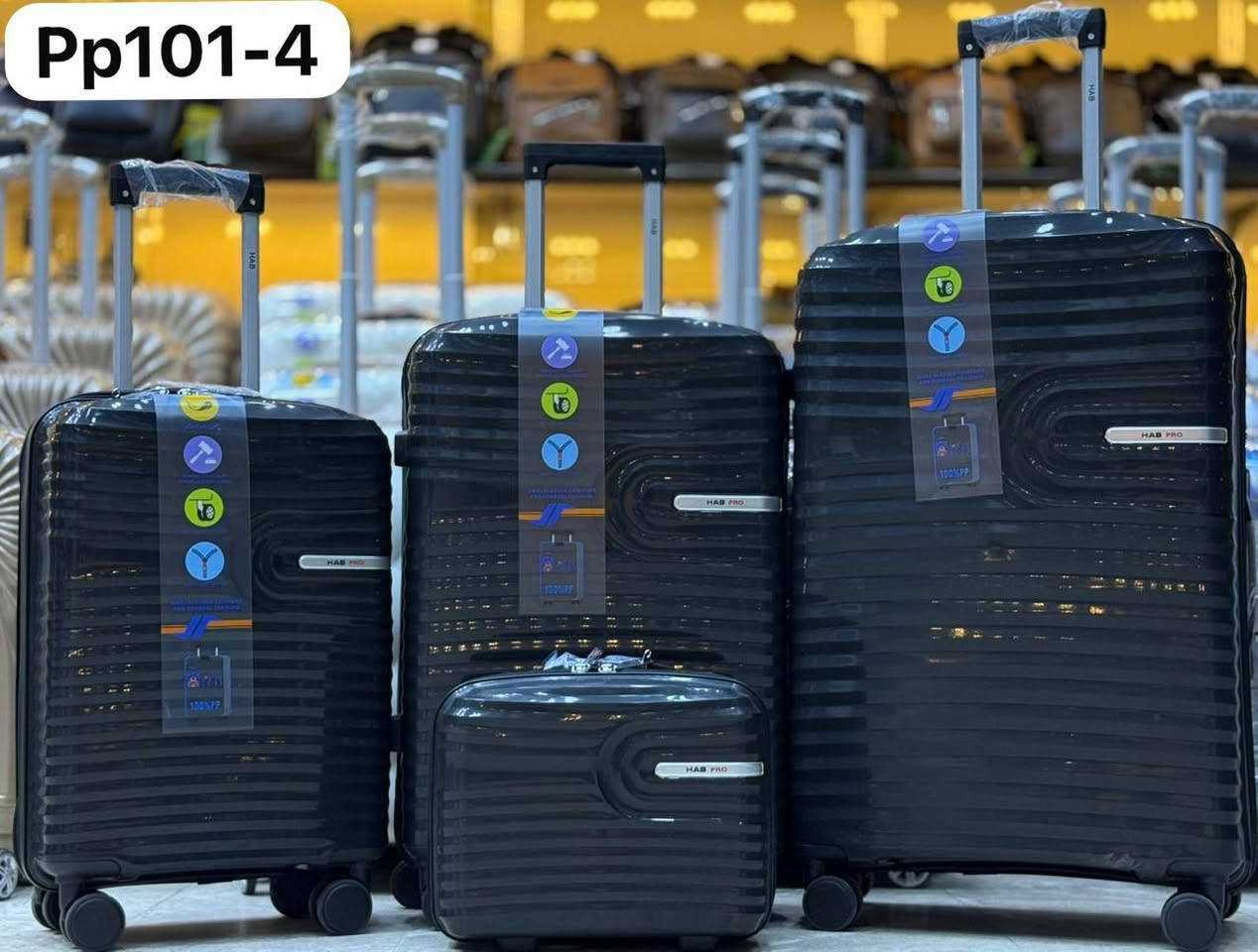 #عروض_رمضان_بلشت_يمنه
#الاصلي_يمنه_وبس_بانسب_سعر
 #حقائب_السفر_سليكون_جلاتينpp100%
السلام عليكم زبائننا الكرام🌹❤️

✅توفرت وجبه جديده من الحقائب السفر الجلاتين الاصلي ماركه HAB الاصلي✔ (ضد الكسر)

🔺اربعه عجلات دوران 360درجه
🔺جلاتين اصلي pp%ضد الكسر
🔺سيت 2/ 20.28
🔺سيت 3/احجام 20.24.28
سيت 4 /احجام 14.20.24.28

🔴متوفر البيع مفرد وسيت
             
                   ((متانه عاليه وسعر مناسب))
#عنوننا واسط .قضاء الحي. سوق الحي الكبير .شارع القرطاسيه.
    للطلب والاستفسار مراسله الصفحه او الاتصال علئ الرقم ***********
🔷يتوفر توصيل داخل الحي🚕 
🔷متوفر توصيل لجميع المحافضات🚚
            
           ((معرض عالم الحقائب خيارك الافضل))
                     (اهلا وسهلا بكم تنورتونا)
#HAB

#ابرز_المعجبين
#المتابعين
#الجميع
#المسافرين
#العرسان
#الجميه
#عروض_رمضان
