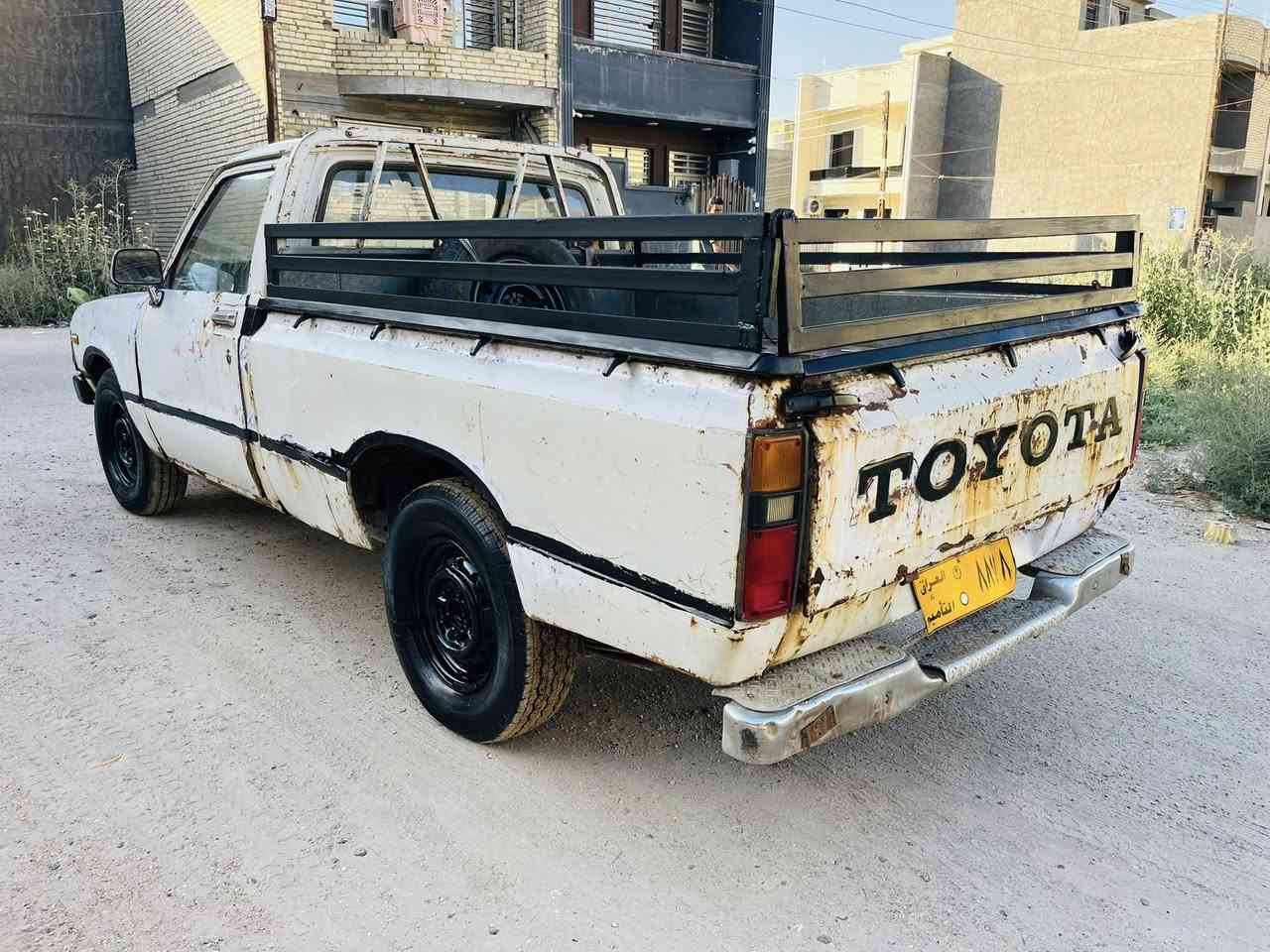 س/ع
تحيا طيه
بيكم1982 تيوتا 
محرك كير اكسل كلهن بشرط تخم تاير  رقم صدامي كركوك بسمي مصفره غرامات  العنوان بغداد الكرخ الدوره البوعيثه  السعر 20بيه مجال الشراي رقم هاتف ***********السياره جاهزه ترايها من زاخو للبصره
