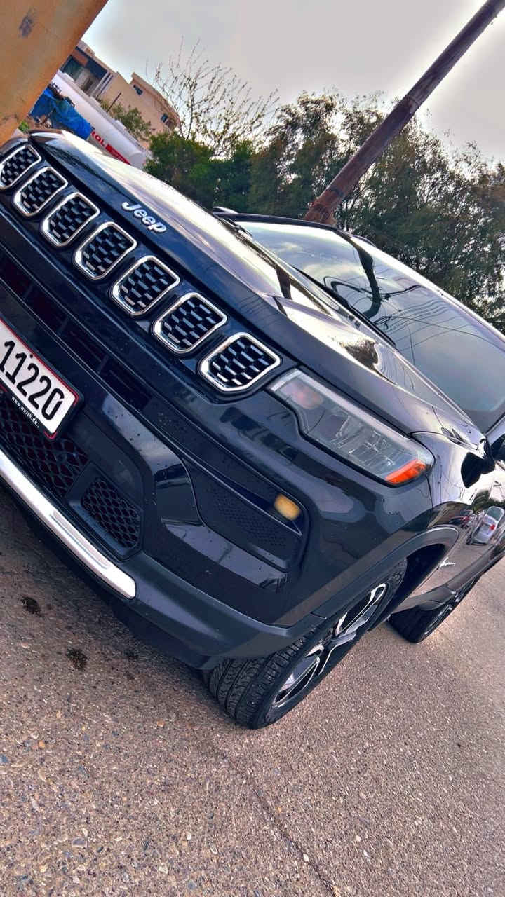 ‎النوع : جيب كومباس لمتد Jeep Compass Limited

‎  الموديل : 2022 الشكل الجديد لمتدد 
للبيع سيارة: جيب كومباس  موديل 2022
•الرقم: اربيل 
السعر 147
لون الاسود 
ماشي 25 الف 
•المواصفات : فول ١/١ عده سلايت
▪️بصمة
▪️ابواب بصمة
▪️المحرك: 2.4 مرغوب (اربعة سلندر) بدون توربو مكفول كير محرك
▪️لايتات زينون اصل مع حاجب LED مع كشافات دعامية زينون
▪️رادار جانبيه 
▪️رادار امامي 
▪️كشافات ليليه
▪️فورويل 4X4
▪️كامرة خلفية 
▪️حساسات ورادارات الاجتياز الجانبية
      (نقاط عمياء)
▪️كشنات السيارة جلد اسود اصل مطعم 
     كشنات تدفئة وتبريد 
▪️كشن كاربائي
▪️شاشة الدشبول حجم كبير
‎ستيرن هيتر ▪️
▪️تشغيل عن بعد
▪️قيادة ذاتية
▪️تبريد قطعتين امامي وخلفي
▪️سايد بريك دكمة
‎نظام تحديد مسار▪️
▪️سستم صوت
▪️تحكم ستيرن جهتين بلوتوث وحاكية وكروس سرعة وتحكم صوت 
▪️نظام ABS مانع انزلاق
‎ناقل الحركة : گير اوتوماتيك وعادي من  8 سرعات
اربع تايرات جديدة
سنوية جديدة لحد 2030
رقم مميز 
•الضرر: صبغ بس بونيت فقد بدون دواخل
شرط فحص
سعر147
رقم الشاصي. 3C4NJDCB4NT236622
 المكان كركوك 
الاتصال: ***********‎
