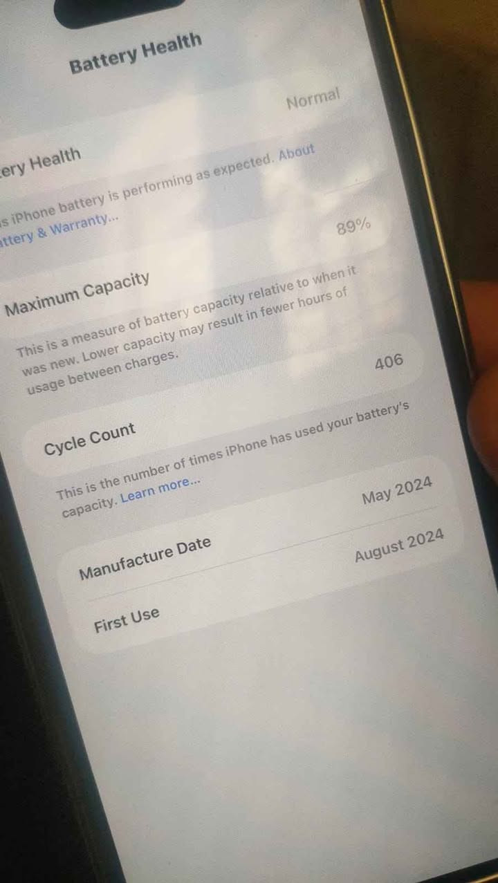 IPhone 15 pro Max
بطارية 88 في الميه
من غير مشتملات نهائي
الجهاز متفتحش قبل كده
متاح عمل مبايعه
السعر نهائي العمرانية, الجيزة


**إذا كنت صاحب هذا الإعلان وتريد حذفه لأي سبب، رجاءا أرسل رسالة إلى الدعم الفني**