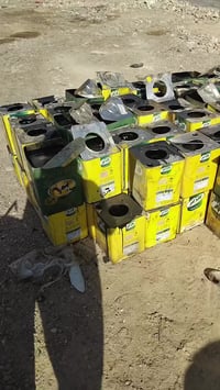 البيع براميل زفت مثلث ترسه بغداد برميل اسود ترسه نجف بيع تنك ماستك فلا...