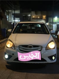 اكسنت 2011 سبورت خليجي محرك 1600 فول مواصفات بيها جاملغ فقط الخلفي وبا...