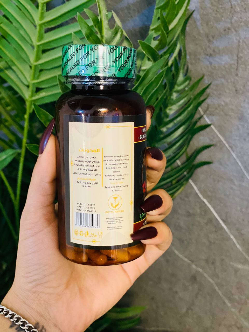 ✨ طحالب الأطلسي… سرّ الصحة والجمال من قلب المحيط! ✨ لمحاربة الشيخوخة والتقدم في العمر 

منتج طبيعي 100% غني بالمعادن والفيتامينات التي يحتاجها جسمك يوميًا.

✔️ يقوّي المناعة
✔️ يعطيك طاقة ونشاط
✔️ يدعم الهضم
✔️ يحافظ على نضارة البشرة والشعر
✔️ يساعد على تنظيف الجسم من السموم

💚 مناسب لجميع الأعمار
💚 منتج طبيعي وآمن
💚 عبوة 100 حبة تكفي لمده 3اشهر
المنشأ أمريكي الأصلي 🇺🇸


**إذا كنت صاحب هذا الإعلان وتريد حذفه لأي سبب، رجاءا أرسل رسالة إلى الدعم الفني**