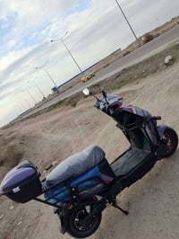 ماطور سكنس 6بطاريات فول شرط الفحص للبيع ب800قفل مستعمل سوعين والوصل مو...