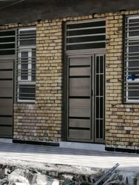 باب شبابيك • حديد تركي ٢ملم • ناصرية