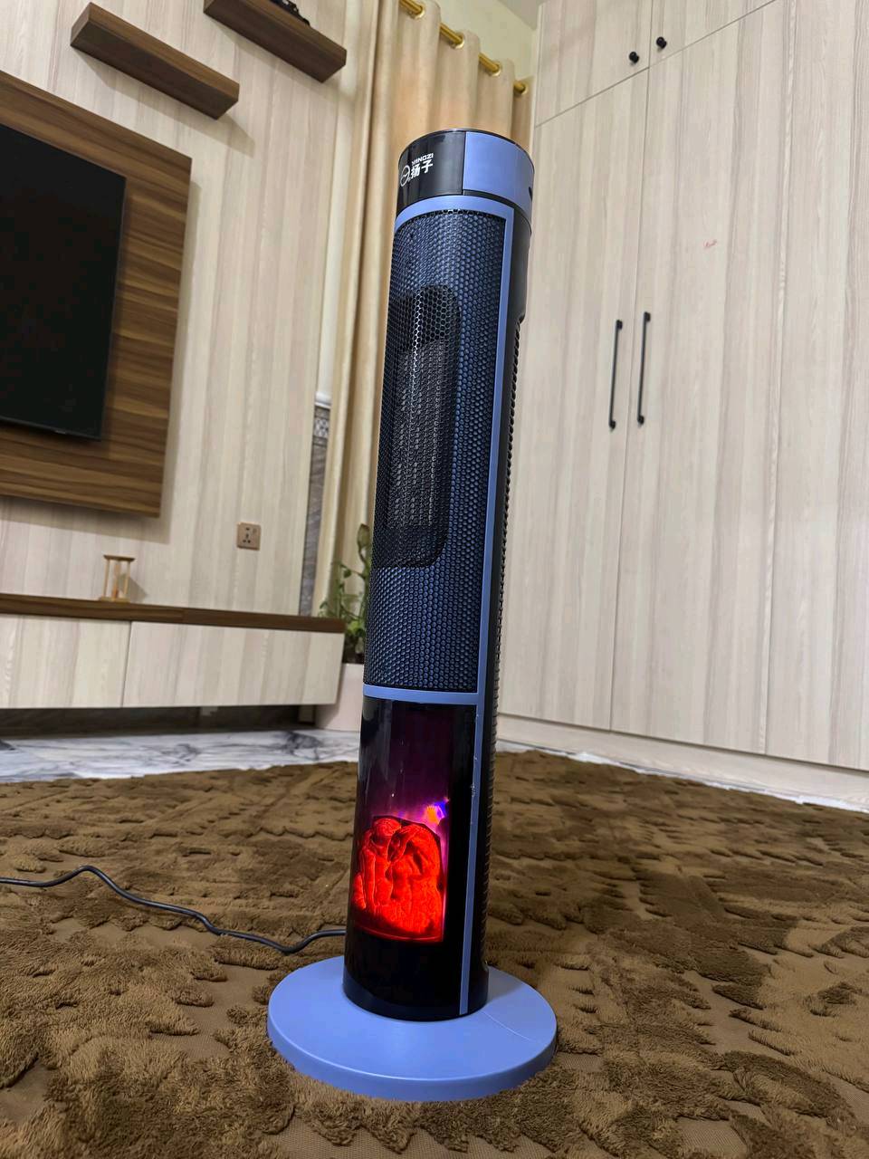 الموسم الشتاء يمنه يختلف 😘💯 صوبة الڤان العمودي المنظر 3 في 1
شنو 3 في 1 
يعني تصير هيتر حار و تصير مروحة باردة 
تجي قوة الفان 3 درجات 

المواصفات :-
القدرة 2000 واط 
منظر جمر واقعي 
دوران 180 درجة
ارتفاع 80 cm
سيفتي حماية حساس 
الفان 3 سرع يجي 
مشبك حديد اصلي 
متانة وجودة جداً عالية

السعر الكم 27 الف 
خدمة التوصيل لجميع محافظات العراق ٤ الاف 👍