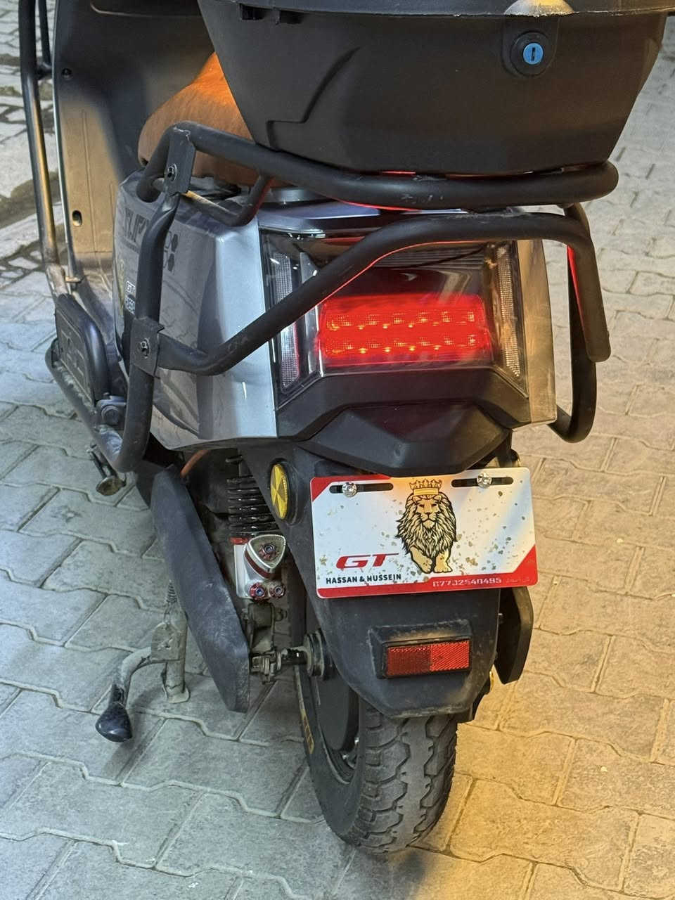 دراجة شحن حسن وحسين GT السعر 750 الف حيل نظيفة وجديدة استخدام قليل ✅
📍بغداد المنصور 14 رمضان 
شحن تكفيك روحتك وجيتك مسافة محترمة وتشحنها 👍🏻

‭0770 897 4891‬
للأستفسار👍🏻✅
