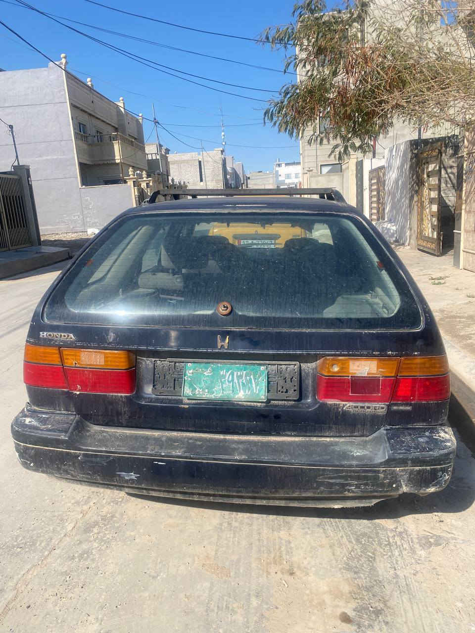 هوندا ياباني موديل 1993 ستيشن سيارة شغالة تايات جديدة و باتري جديد السعر 10 اوراق 
للتواصل: ***********

