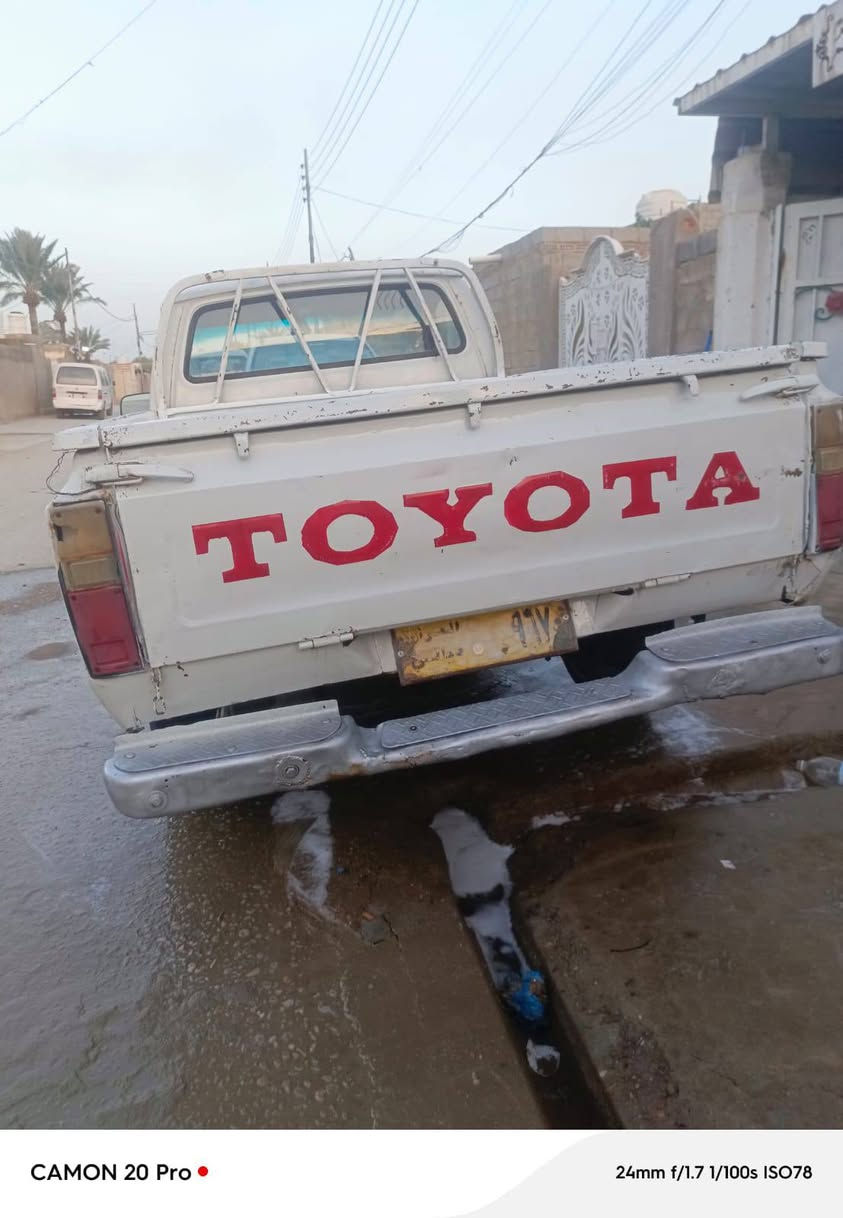 للبيع موديل 80 معمره جديد ومصبوغه عام مكينه وكير بلادي وجدد تايرات جدد كرهبائيات كله  شغاله اسطاب لايت اشاير سكن هورن كلشي بيه شغال مكاني بابل السعر 23ورقه وبيه مجال انتصال ***********
