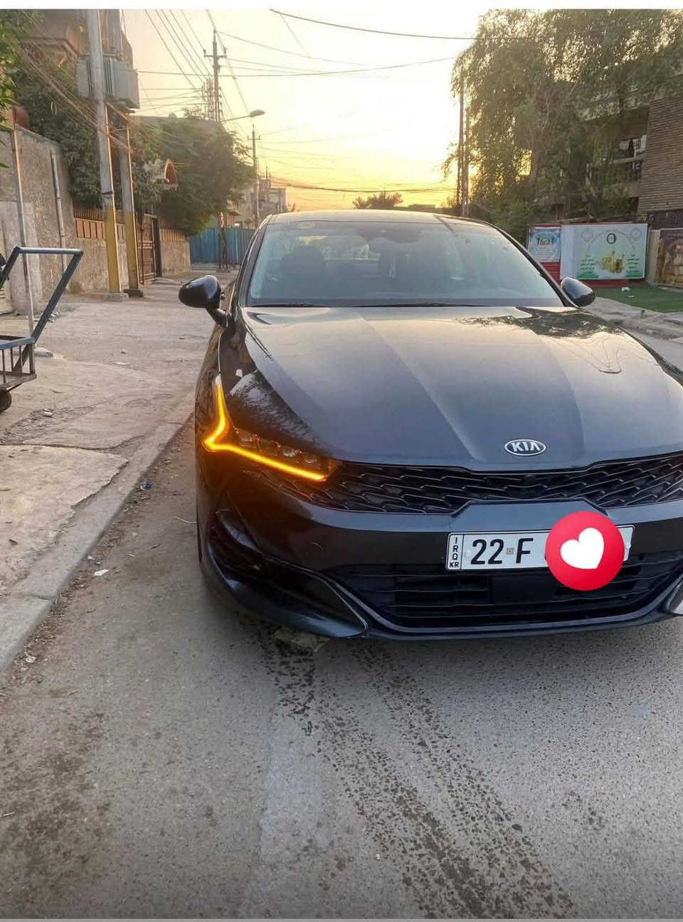 _كيا كي فايف موديل 2021 رقم اربيل

_وارد امريكي 

 _مواصفات LXS

_ماشيه 108

_محرك 1600تيربو 

_هزة بعدها ما منتهية لشهر 12

_السنوية باسمي تحويل مباشر

_السونار  بلصور  

_للاستفسار***********
