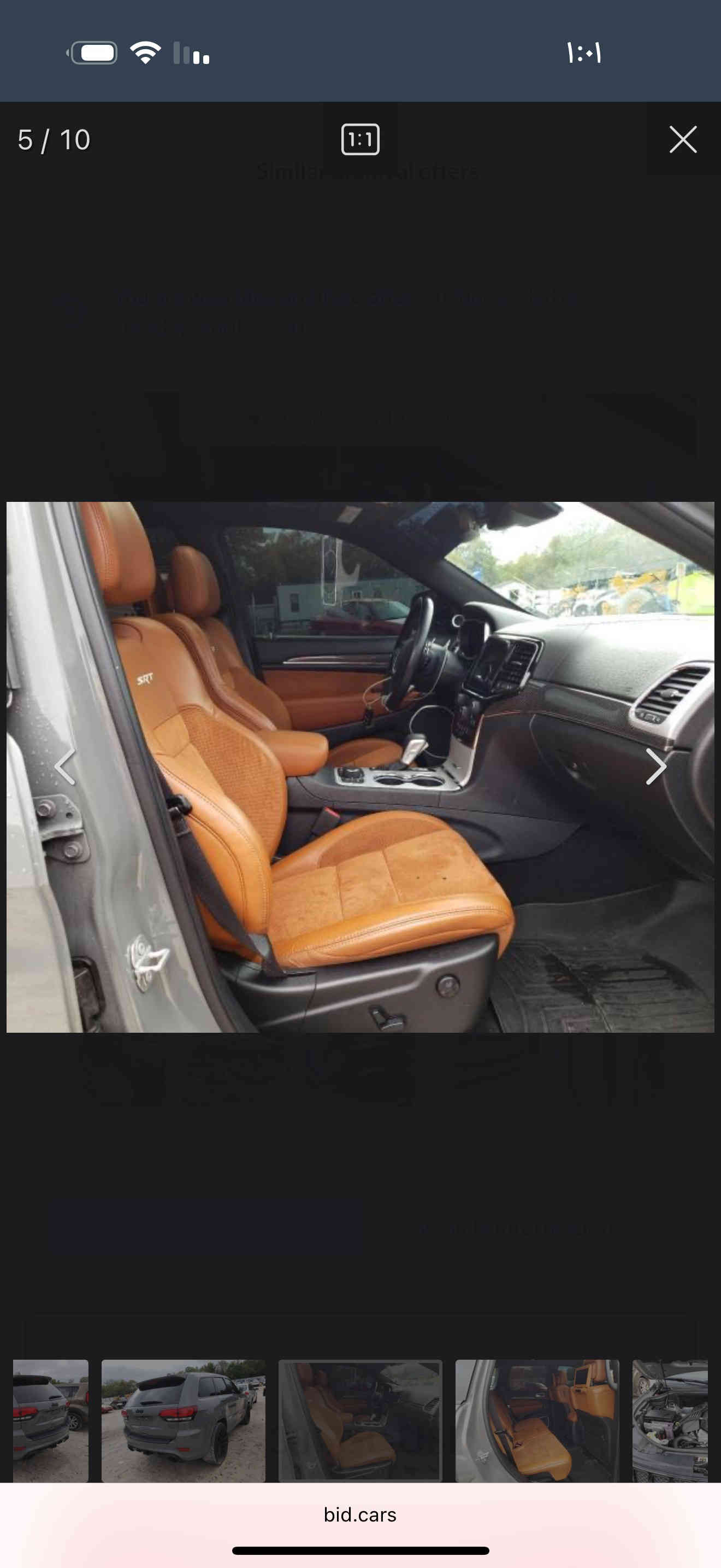 سلام عليكم 
جيب srt موديل 2020
سياره كلين تايتل وارد امريكي سياره كلش نضيفه وحلوه فول فول مواصفات لون سمنتي داخل عسلي تلاث شاشات حساسات اماميه وخلفية ورادار امامي سياره بيها كلير بجاملغ لامامي جهة راكب بسيط على كد شخط بدون فتح وسياره بدون دواخل رقمها بغداد بأسمي ماشيه 88الف ماي مبرمجه يم مصطفى ايكل سياره كلش قويه 🚀🔥 مستعجل على لبيع بدون مراوس سعر 320$
رقم ***********
